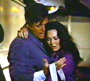 Nicole in hysterics - Steve fresh from fight